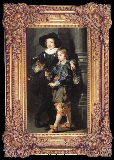 framed  Peter Paul Rubens Albert and Nicolas Rubens (mk01), Ta024